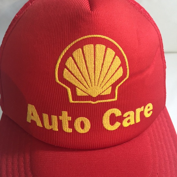 Vintage Shell auto care mesh baseball hat - Picture 2 of 5